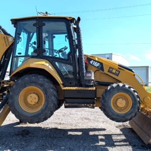 2019 CATERPILLAR 416F2 4WD CAB BACKHOE  - 1002 ORIGINAL HOURS