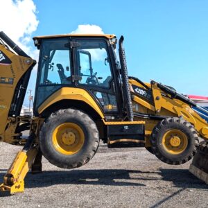 2017 CATERPILLAR 420F2 IT 4WD CAB EXTEND-A-HOE BACKHOE  - LOADED