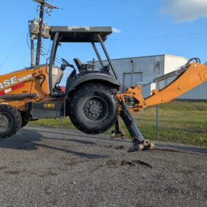 2021 CASE 580N EP 4WD BACKHOE WITH AUXILIARY HYDRAULICS - 770320