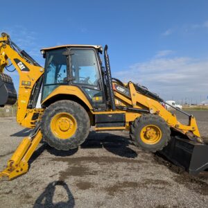 2015 CATERPILLAR 420F2 IT 4WD CAB BACKHOE - AUXILIARY HYDRAULICS - E-STICK