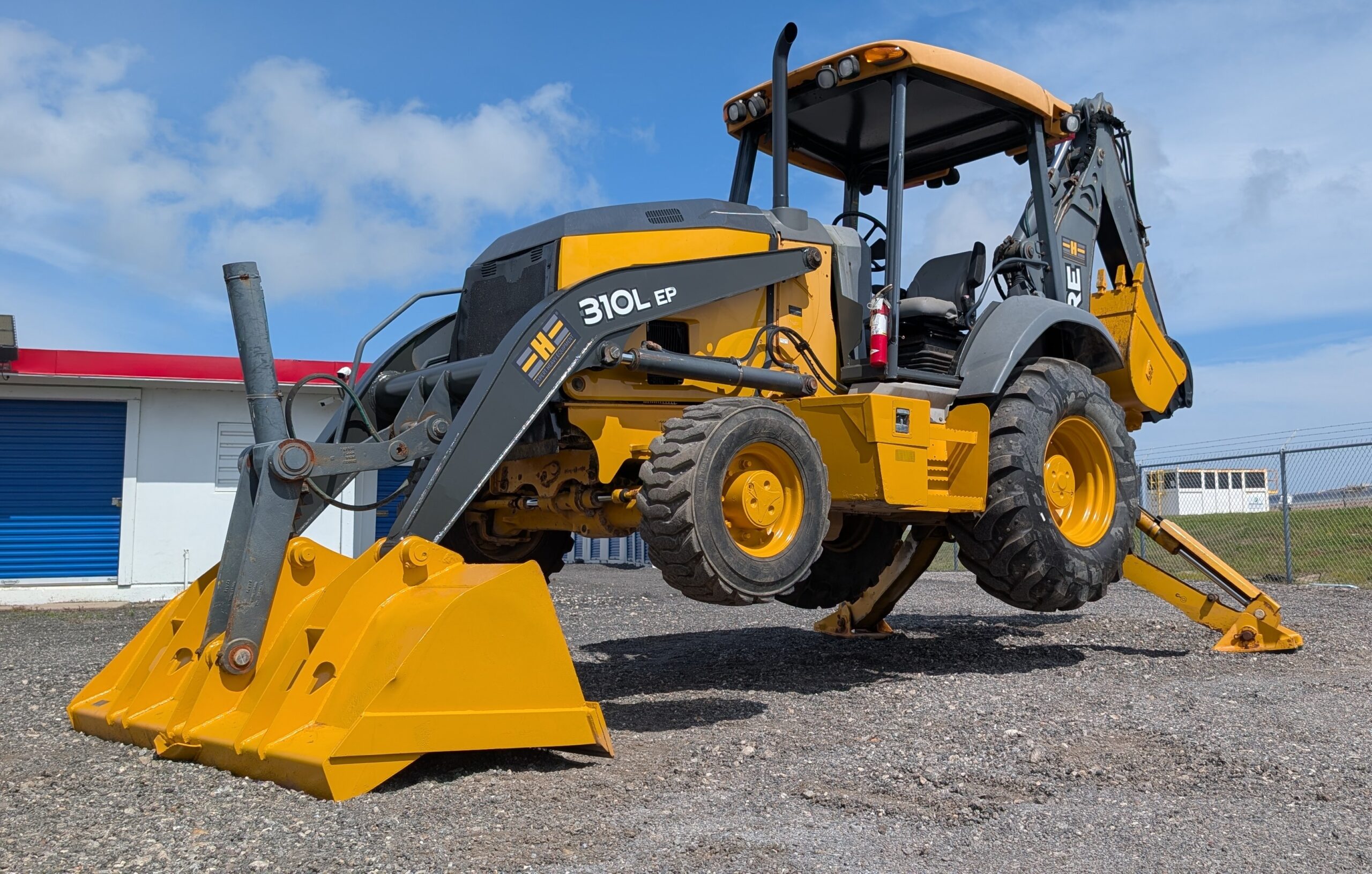 2019 DEERE 310L EP 4WD BACKHOE WITH AUXILIARY HYDRAULICS - 358134