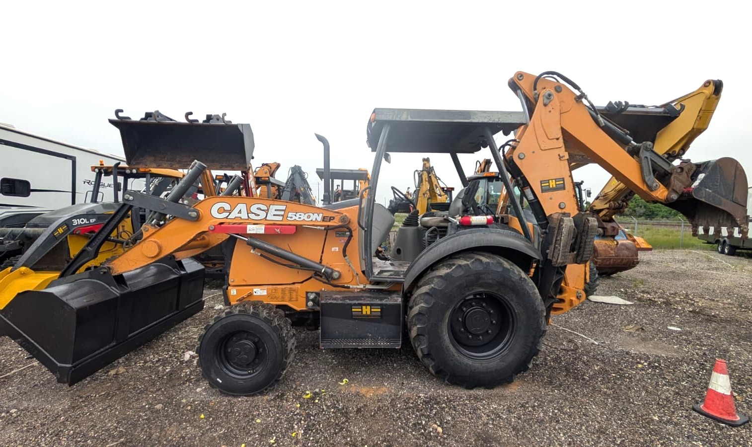 COMING SOON - 2020 CASE 580N EP 4WD BACKHOE WITH AUXILIARY HYDRAULICS - 1591 HOURS - 760081