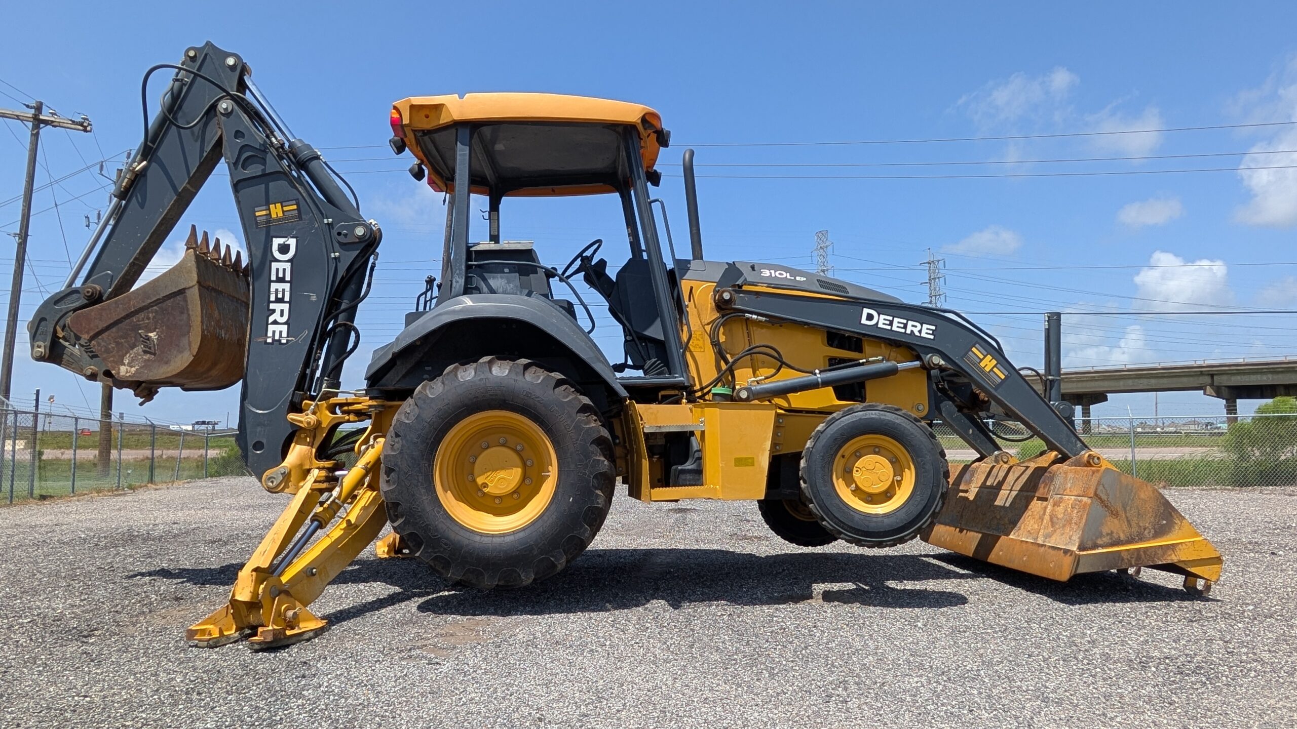 2021 DEERE 310L EP 4WD BACKHOE WITH AUXILIARY HYDRAULICS - 397174
