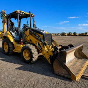2007 CATERPILLAR 420E IT EXTEND-A-HOE 4WD BACKHOE - FRONT & REAR AUX HYD