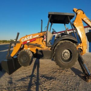 2021 CASE 580N EP 4WD BACKHOE WITH REAR AUX HYDS - 770304