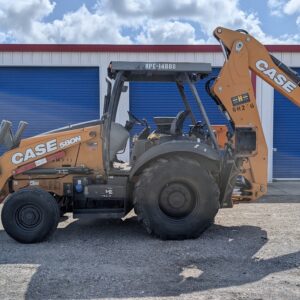 2018 CASE 580N 2WD BACKHOE WITH PILOT CONTROLS